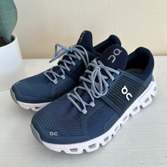 ON Cloudswift 1 Blue Mesh Running Sneakers Men’s 8 - Picture 6 of 12